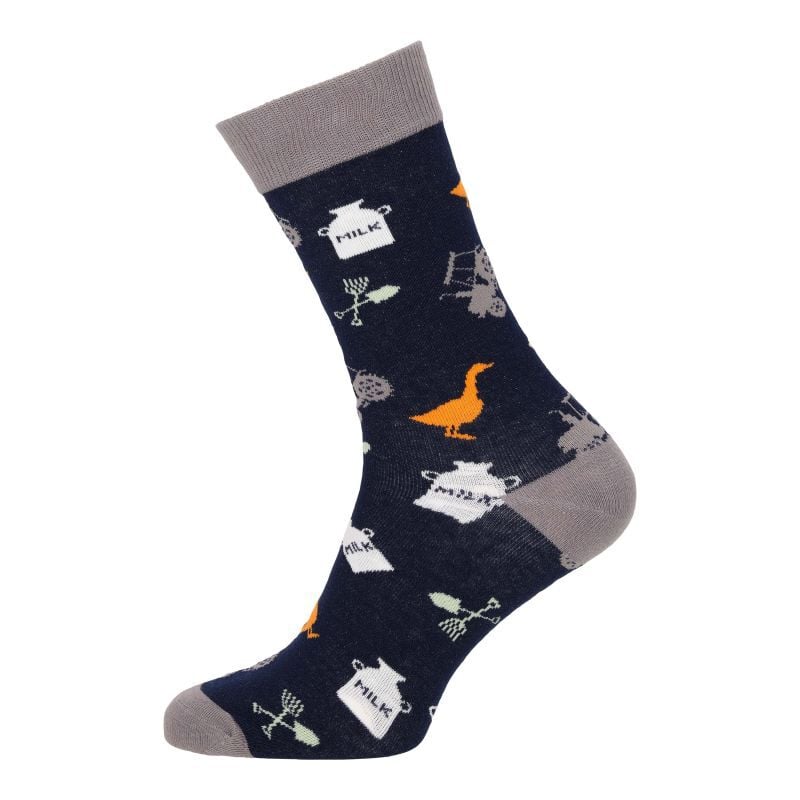 Welkoop Fun Boerderij - Sokken - Blauw - 43-46