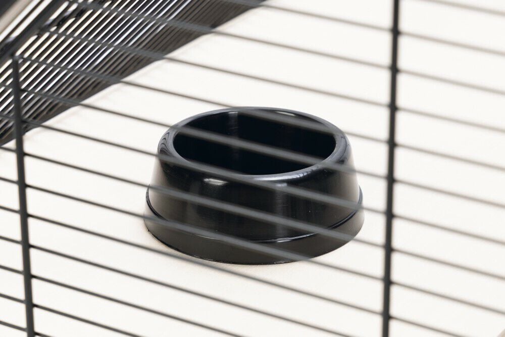 Beeztees Hamsterkooi Boas - Knaagdierkooien - Zwart - 57x76.5x46.5 cm