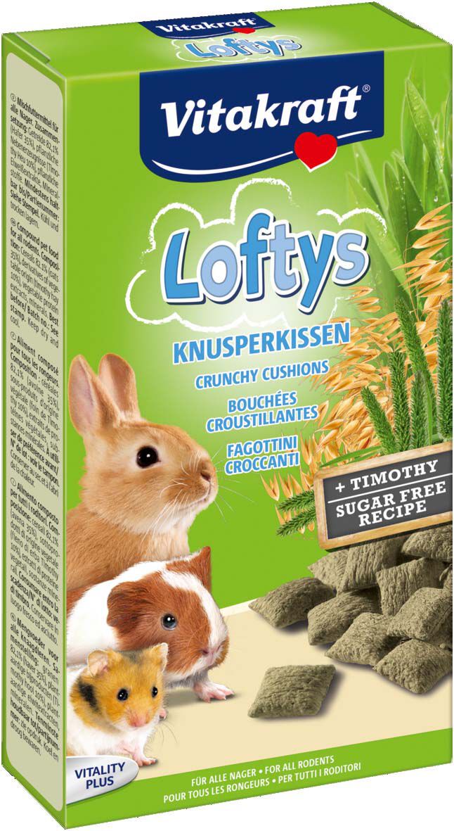 Vitakraft Lofty's Konijn/Knaagdier - Knaagdierensnack - 100 Gram - groente