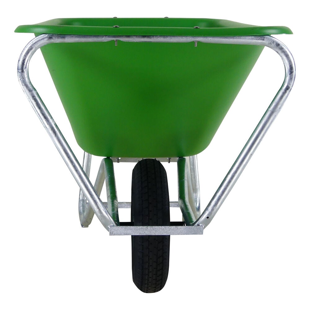 Altrad Fort F&S 165 Farm & Stable - Kruiwagen - Groen - 165 liter - 20 cm