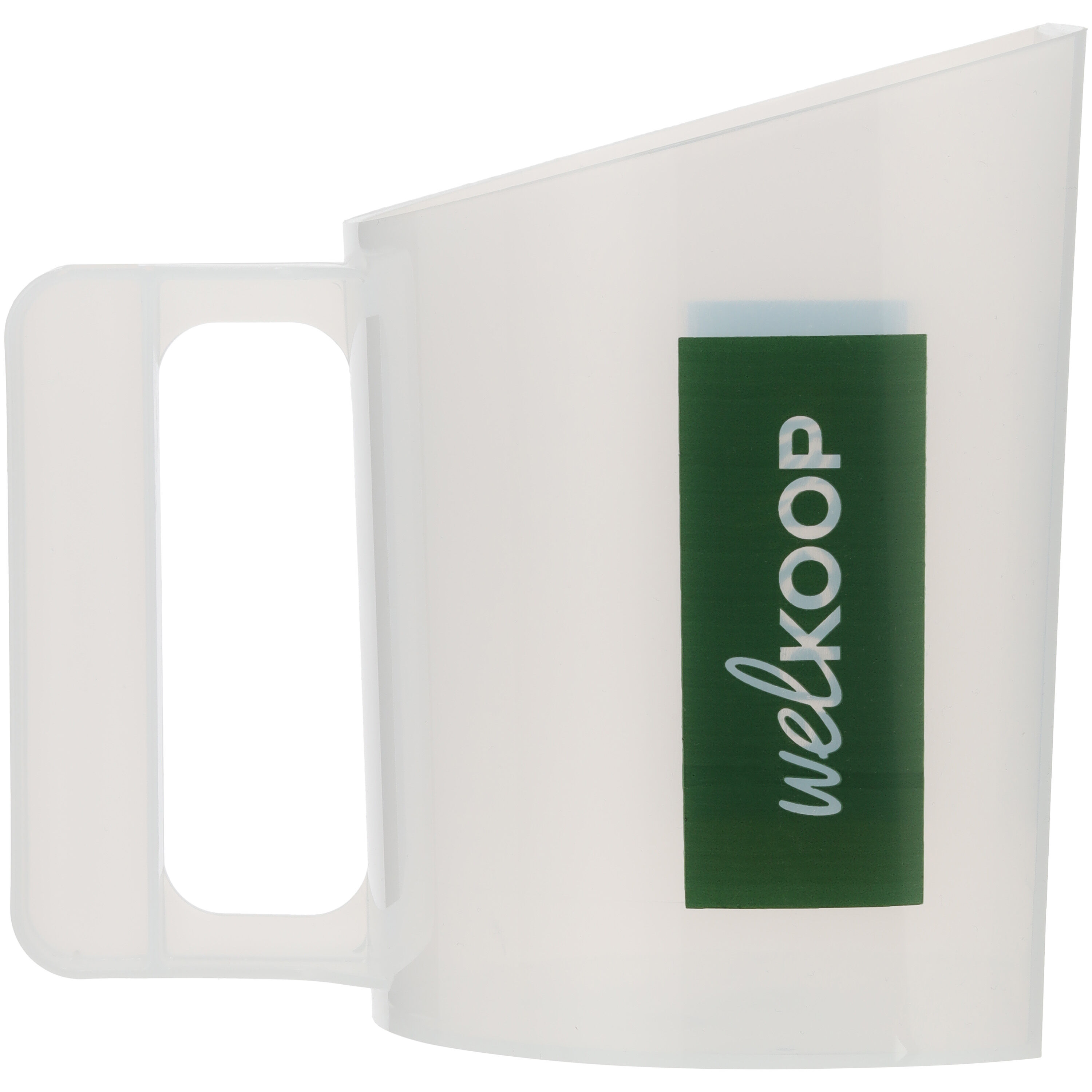 Welkoop Voerschep bekermodel - 1.5 Liter - Transparant Welkoop Voerschep bekermodel - 1.5 Liter - Transparant