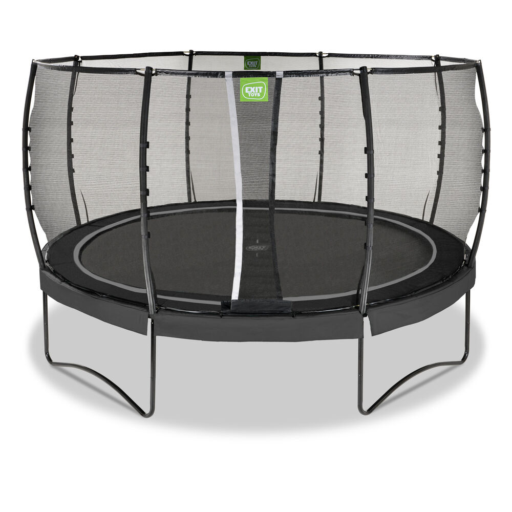 EXIT Allure Premium - Trampoline - Zwart - 427 cm