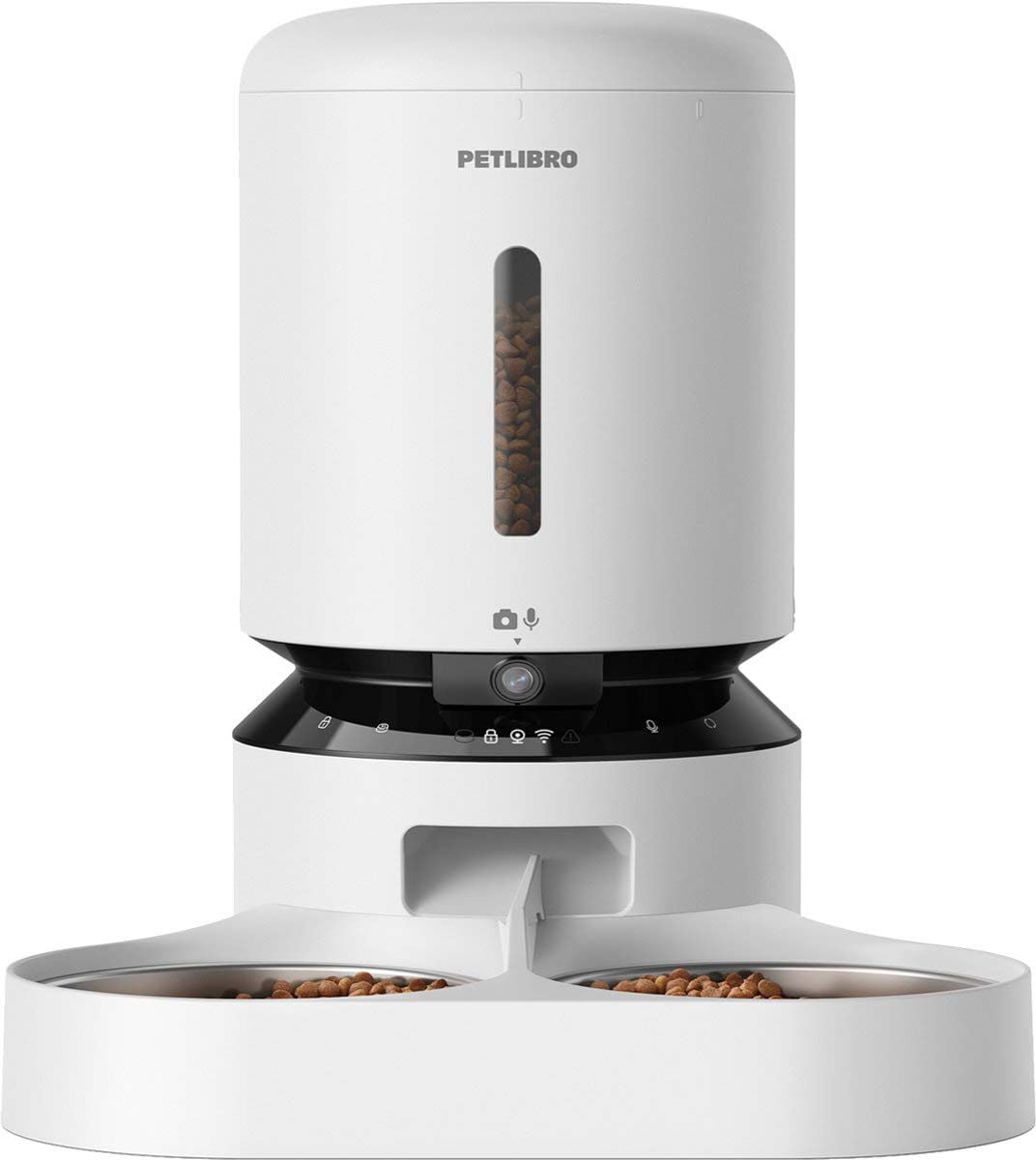 Petlibro - Automatische Dubbele Kattenvoerbak met camera - 5 l - Wit - 1x35.8x1 cm Petlibro - Automatische Dubbele Kattenvoerbak met camera - 5 l - Wit - 1x35.8x1 cm