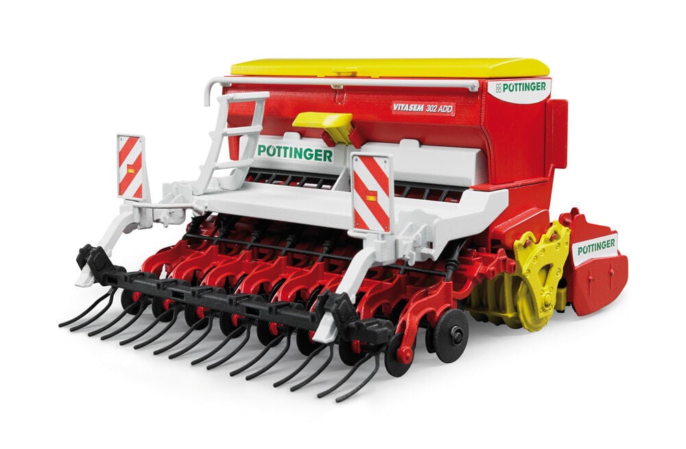 Bruder Pöttinger Vitasem 302ADD 1:16 - Trailers & Aanhangers