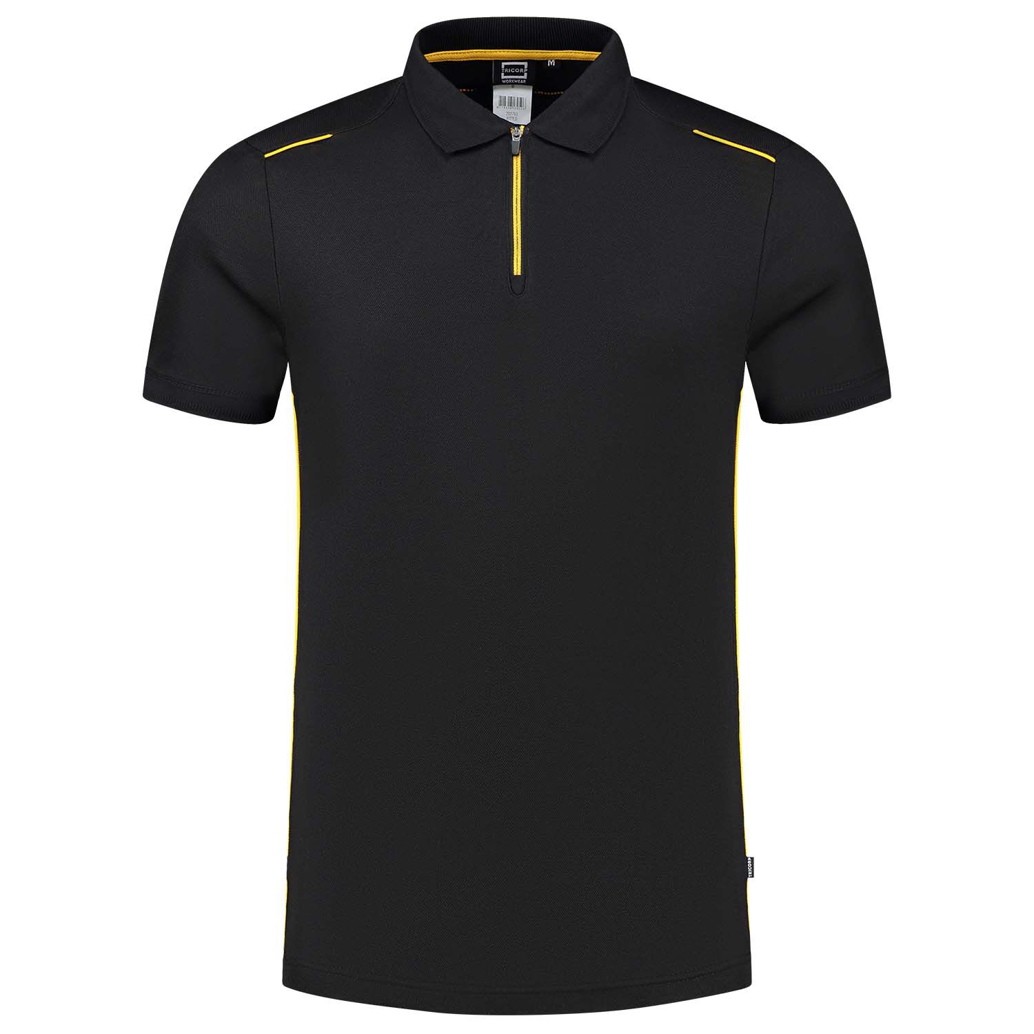 Tricorp Accent 202703 - Poloshirt - Zwart/Geel - 3XL Tricorp Accent 202703 - Poloshirt - Zwart/Geel - 3XL