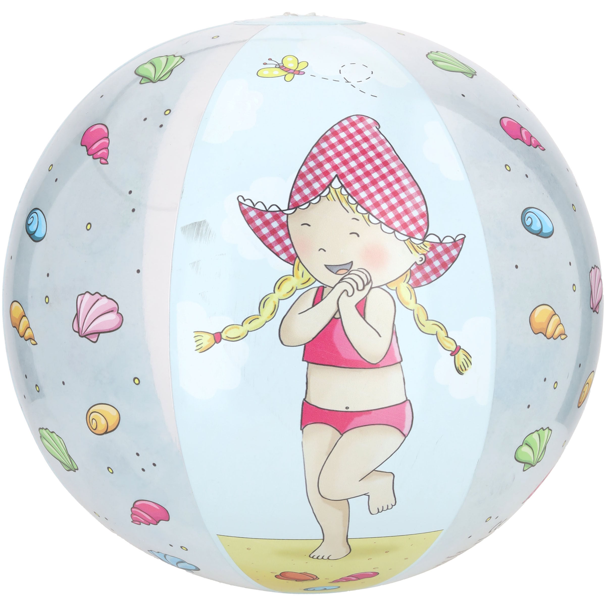 Fien & Teun - Strandbal - multi - 35x35x35 cm