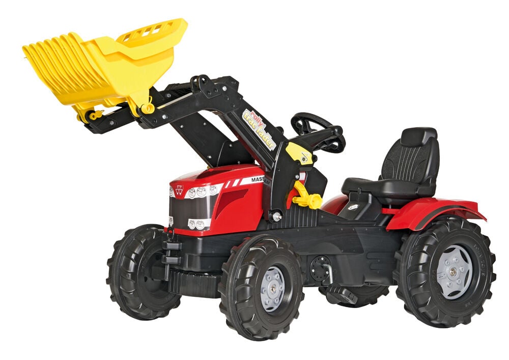 Rolly toys Farmtrac MF 8650+rollyTrac voorlader - Tractoren