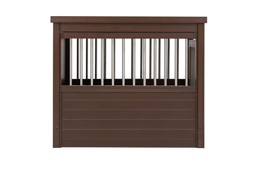 New Age Pet® InnPlace Crate - Hondenbench meubel - bruin - 70x108x78 cm - XL