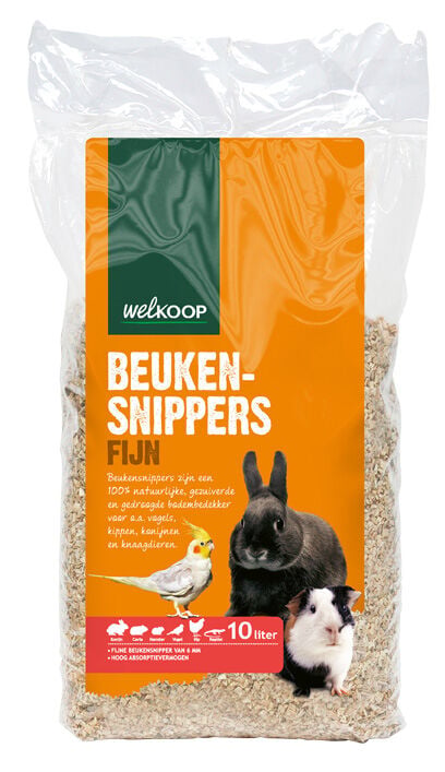 Welkoop Beukensnippers Fijn - Bodembedekker - 10 Liter Welkoop Beukensnippers Fijn - Bodembedekker - 10 Liter
