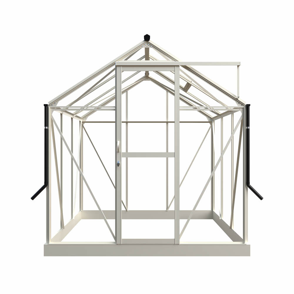 Royal Well Mary I - Tuinkas - Wit - 241x212x222 cm - Veiligheidsglas