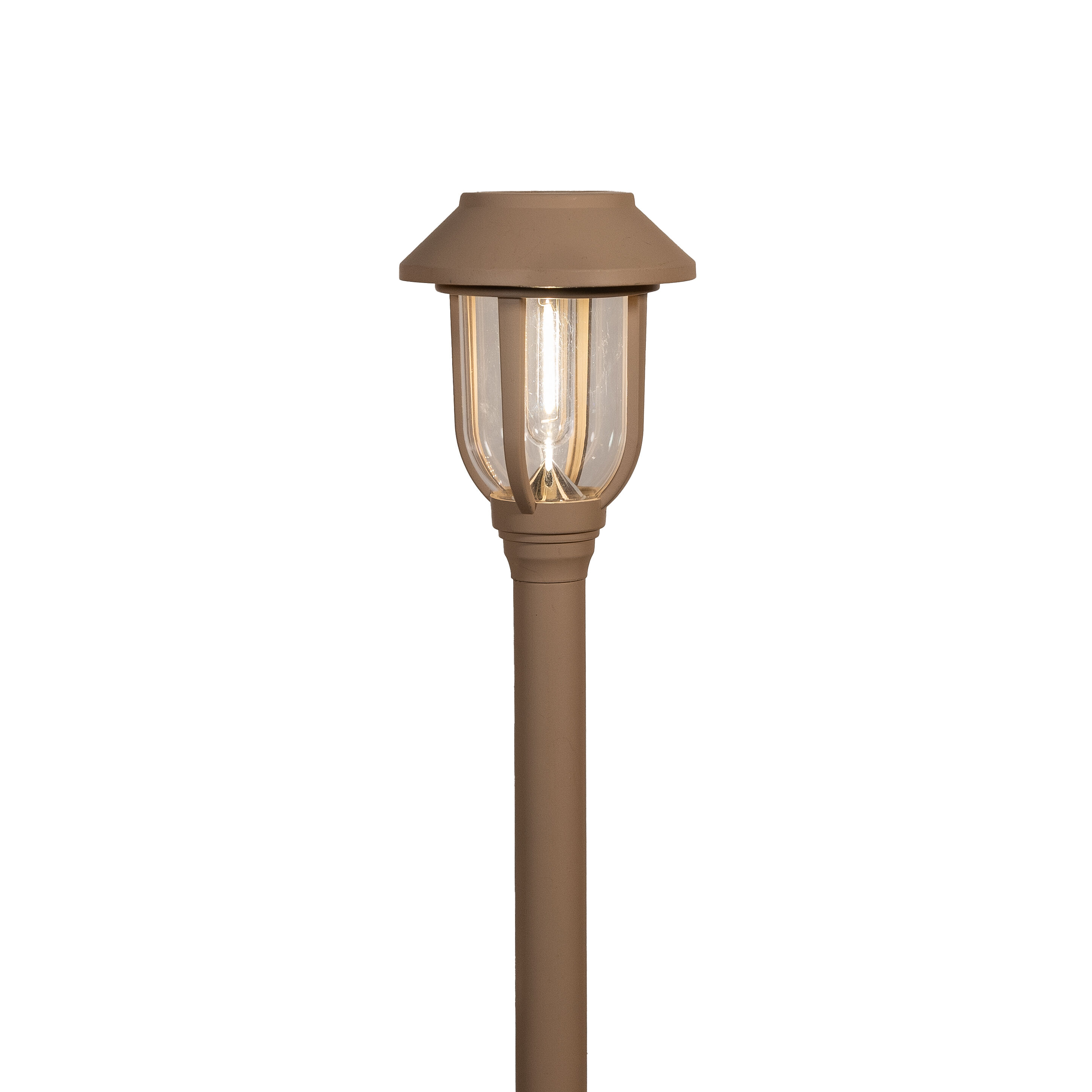 Anna's Collection - Solar Fakkel - Zand - Klassiek warm wit - 41x9x9 cm