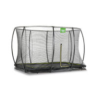 Exit Silhouette - Inground trampoline - Zwart - 244x366 cm