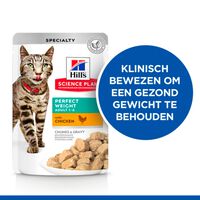 Hill's Science Plan Perfect Weight - Kattenvoer - 1020 Gram