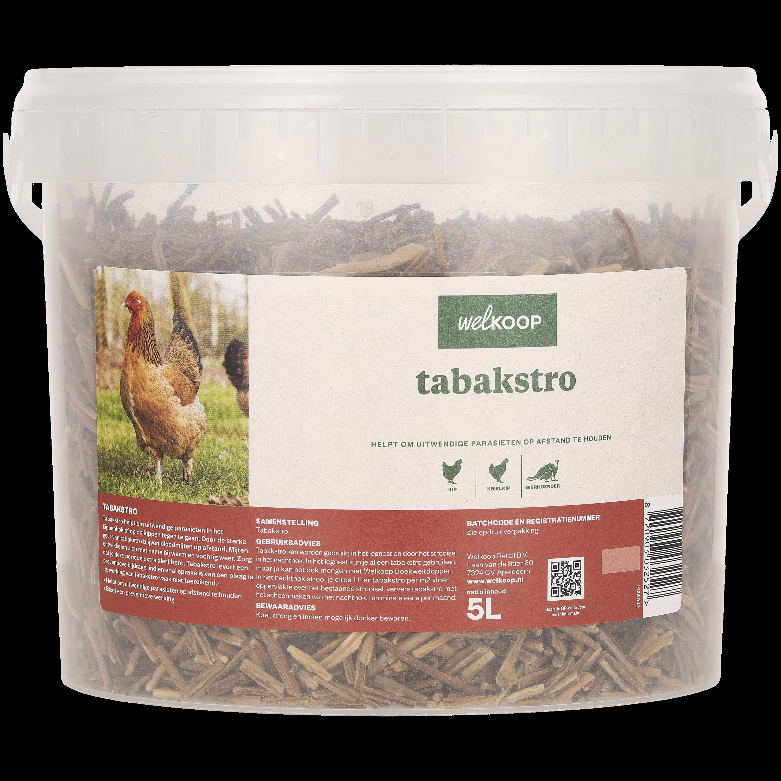 Welkoop - Tabakstro - Anti - parasietenmiddel