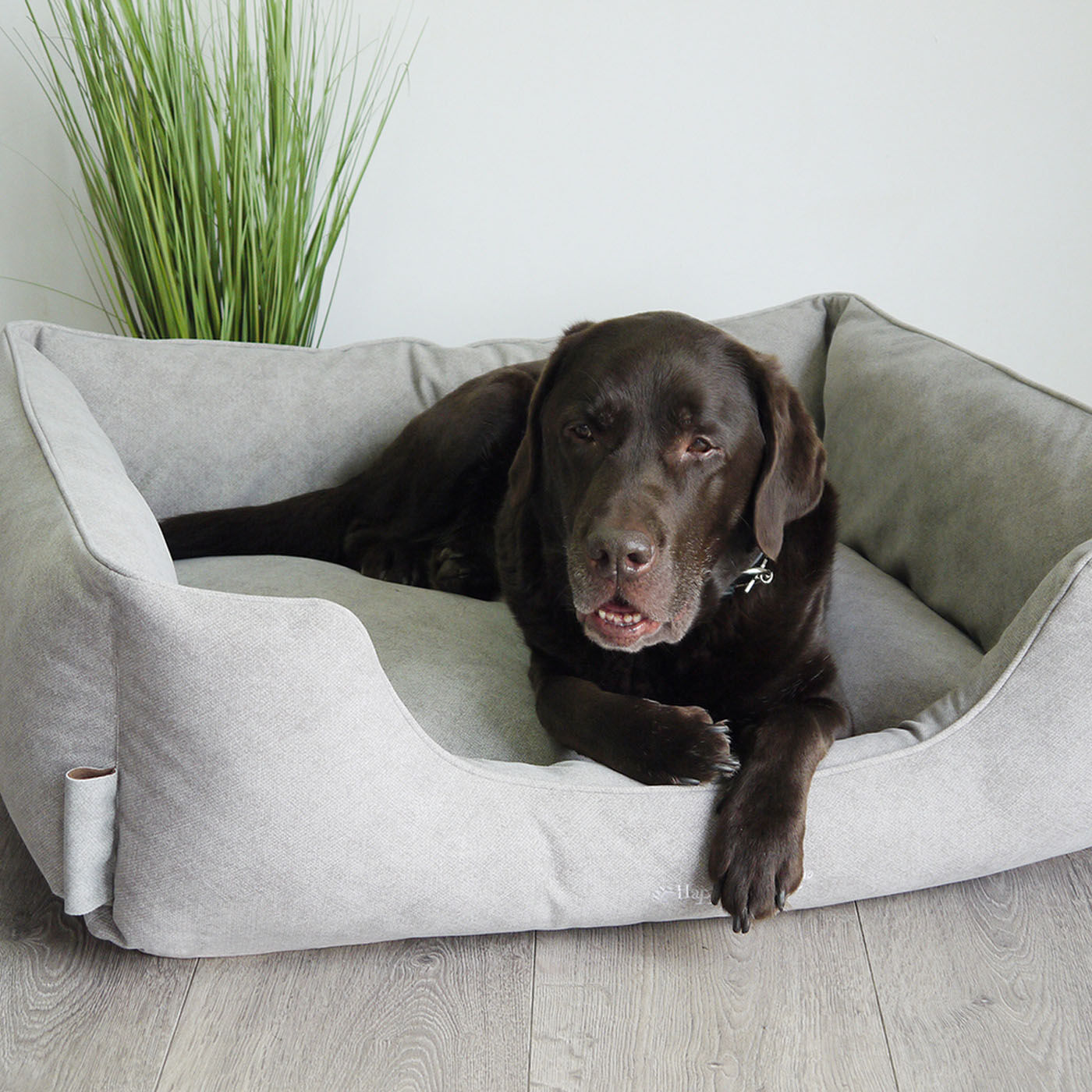 Happy-House Soft Melange Orthopedisch - Hondenmand - Beige/Grijs - 20x55x45 cm - Klein