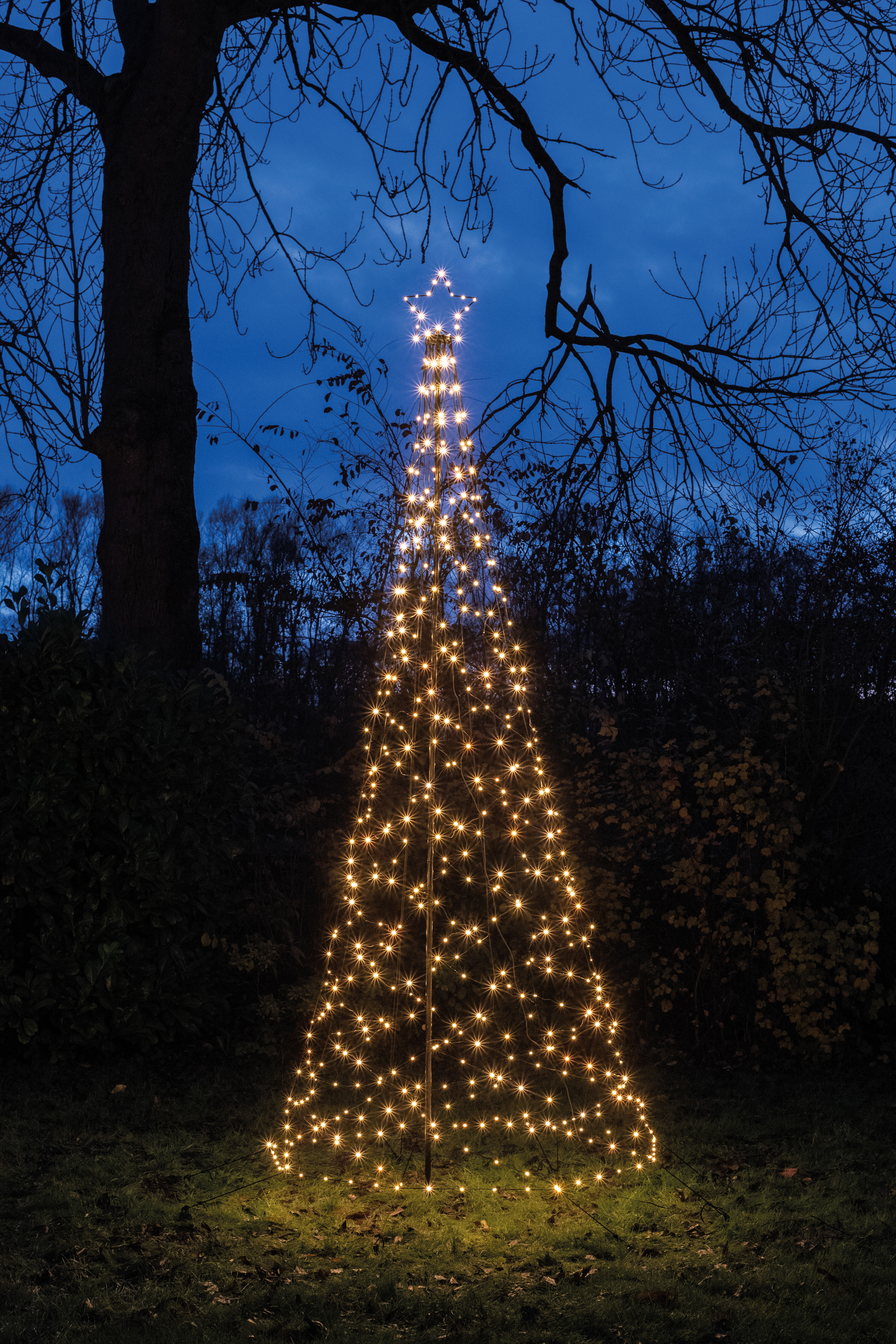 Anna's Collection Boom met Ster - Vlaggenmast kerstboom