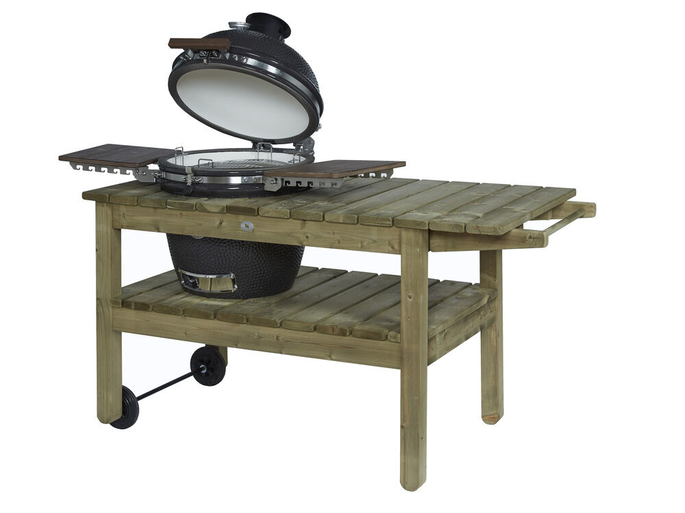 Talen Buitenmeubelen - BBQ tafel - Bruin - 88x80x167 cm