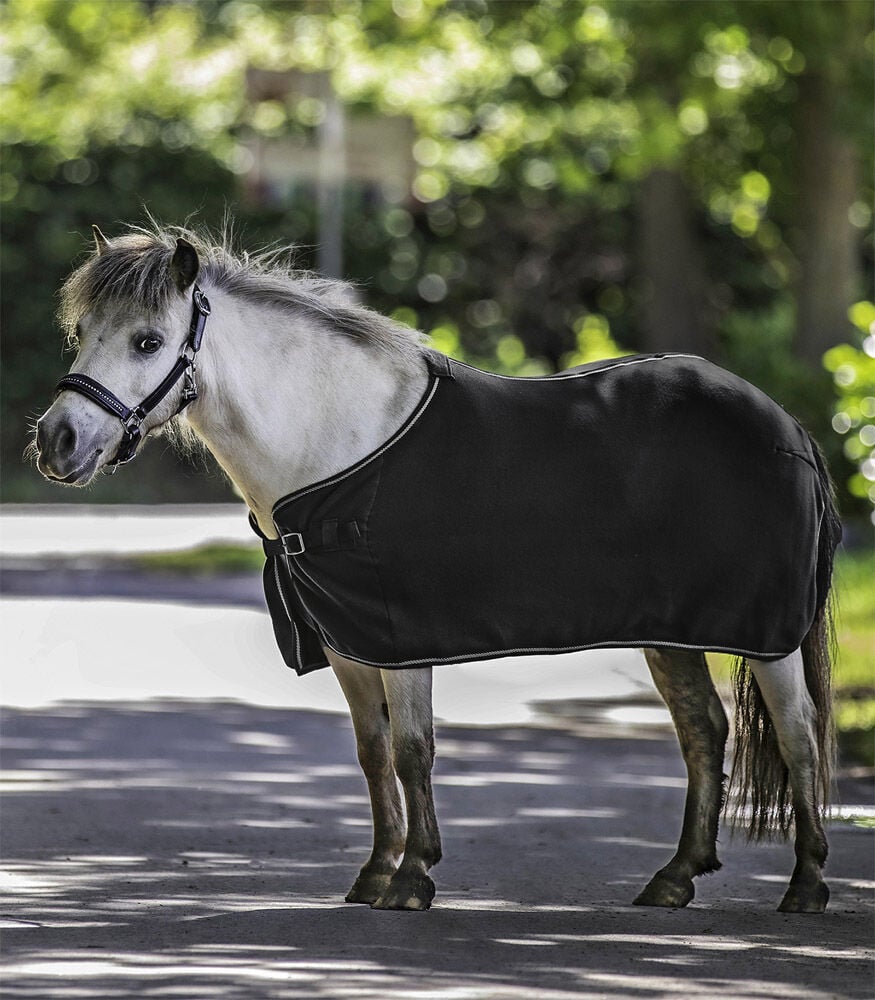 Waldhausen Economic - Zweetdeken - Paardendeken - Zwart - 85/135 Waldhausen Economic - Zweetdeken - Paardendeken - Zwart - 85/135