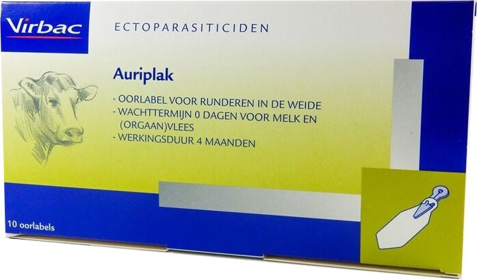 Auriplak Anti-vliegen oorplaatjes - Tegen vliegen