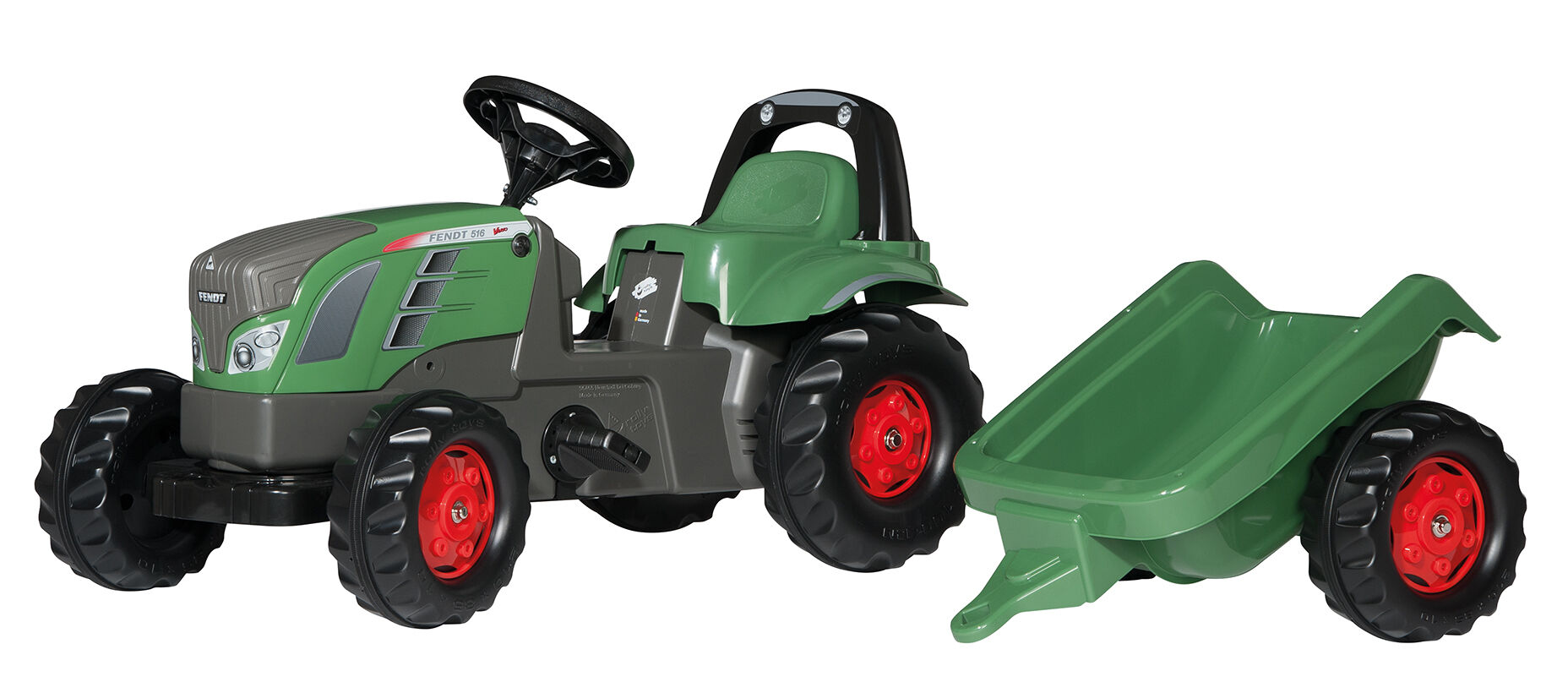 Rolly toys Kid Fendt Vario 516 + trailer - Tractoren