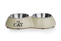 Beeztees Best Cat - Dinerset - Beige - 5x26x15.5 cm