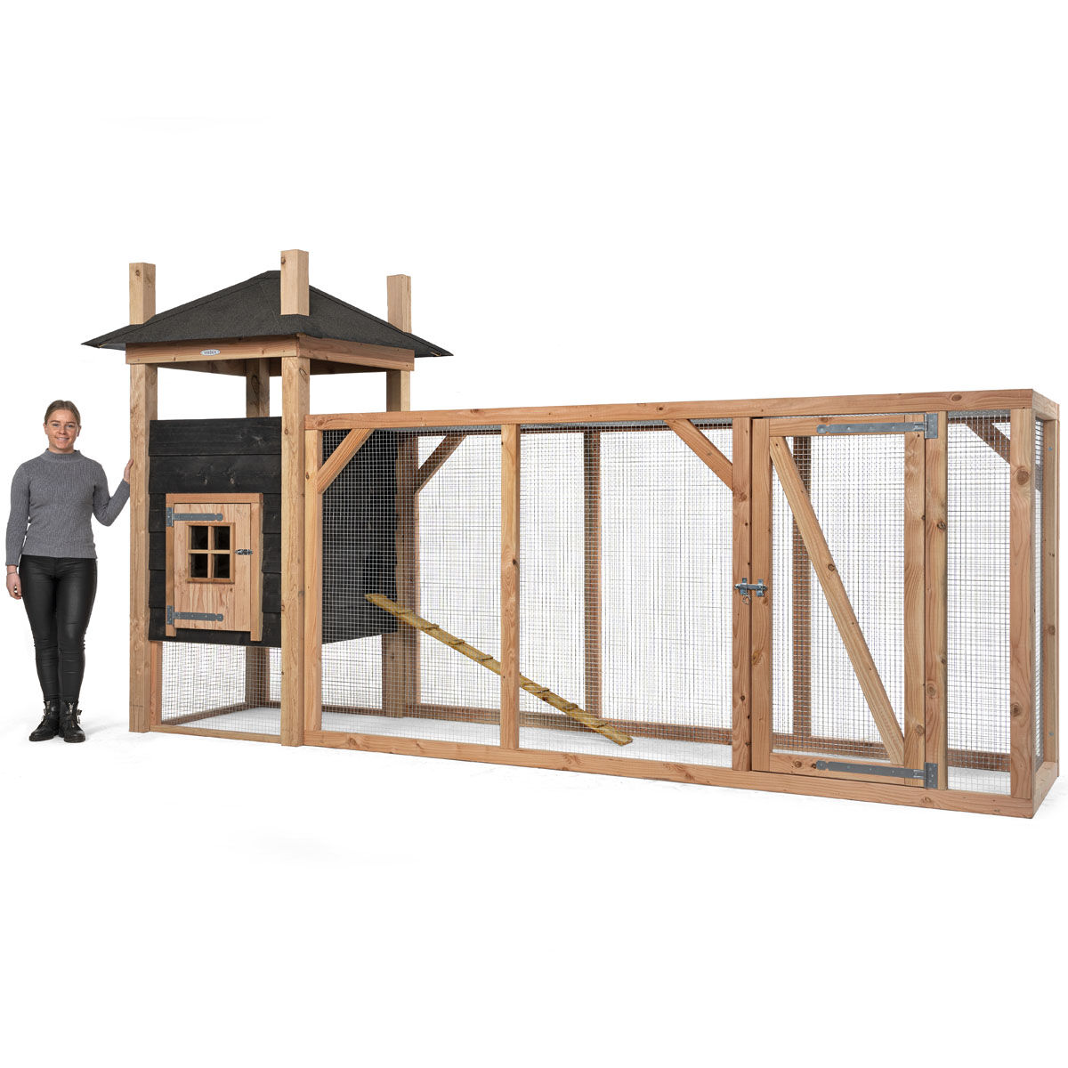 Voldux Hooiberg Teun - Kippenhok  - Zwart