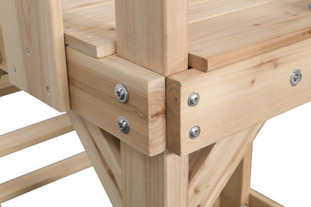 Swing King Noa - Speeltoestel - 34 Kilogram - Rood - Hout