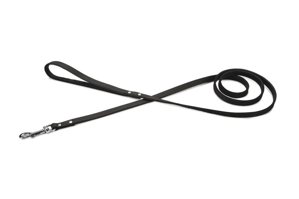 Beeztees Geniet - Hondenriem - zwart - 1.2 cm - 165 cm Beeztees Geniet - Hondenriem - zwart - 1.2 cm - 165 cm