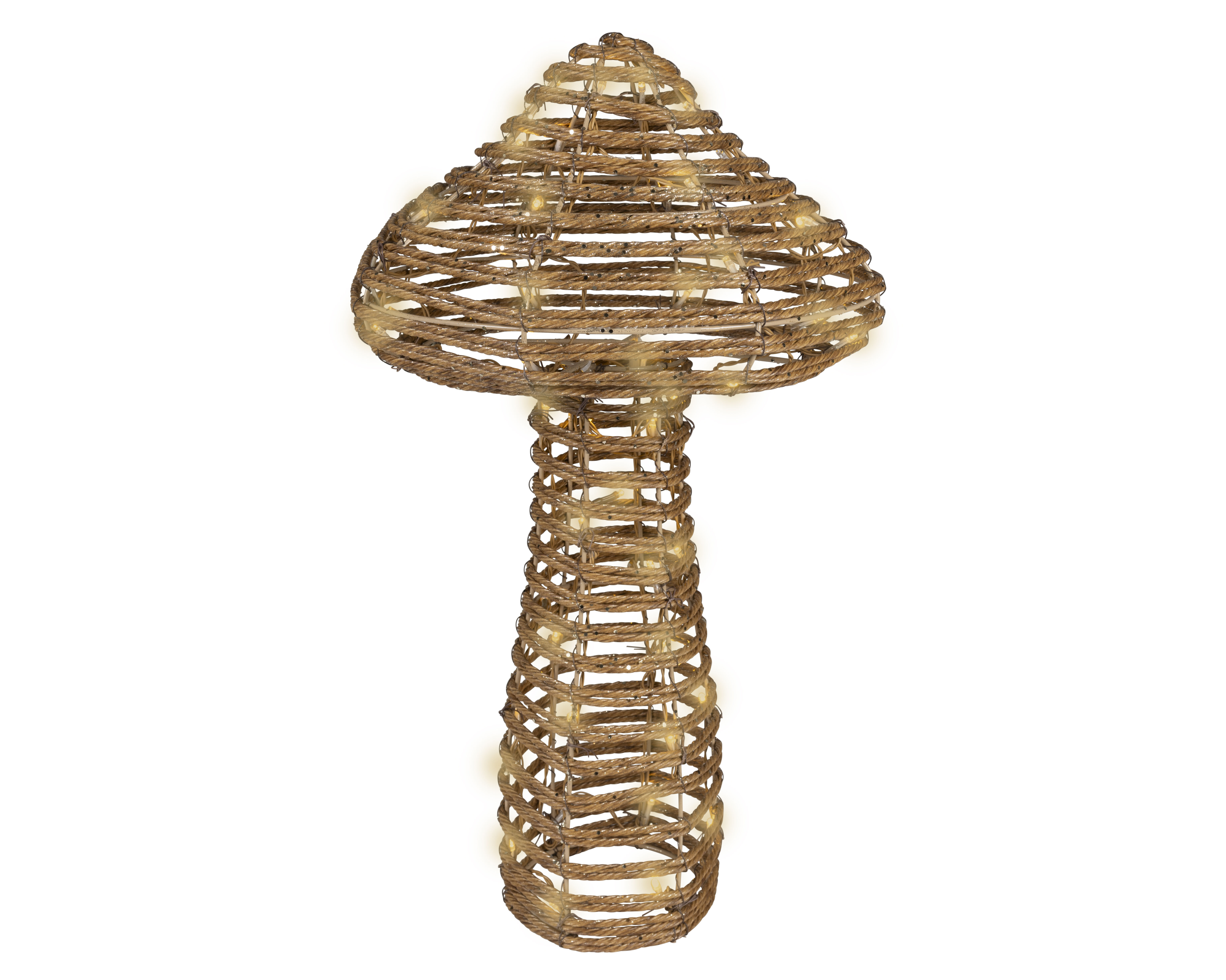 Lumineo LED Paddenstoel - Kerstverlichting - 48 - Soft gold - 58 cm