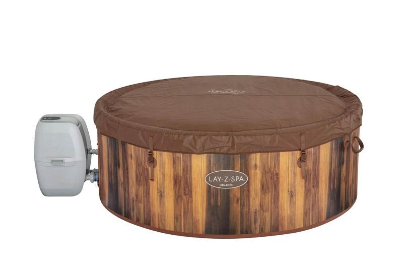 Bestway Helsinki Airjet - Lay-Z-Spa - Bruin - 80x70x180 cm - 180 cm
