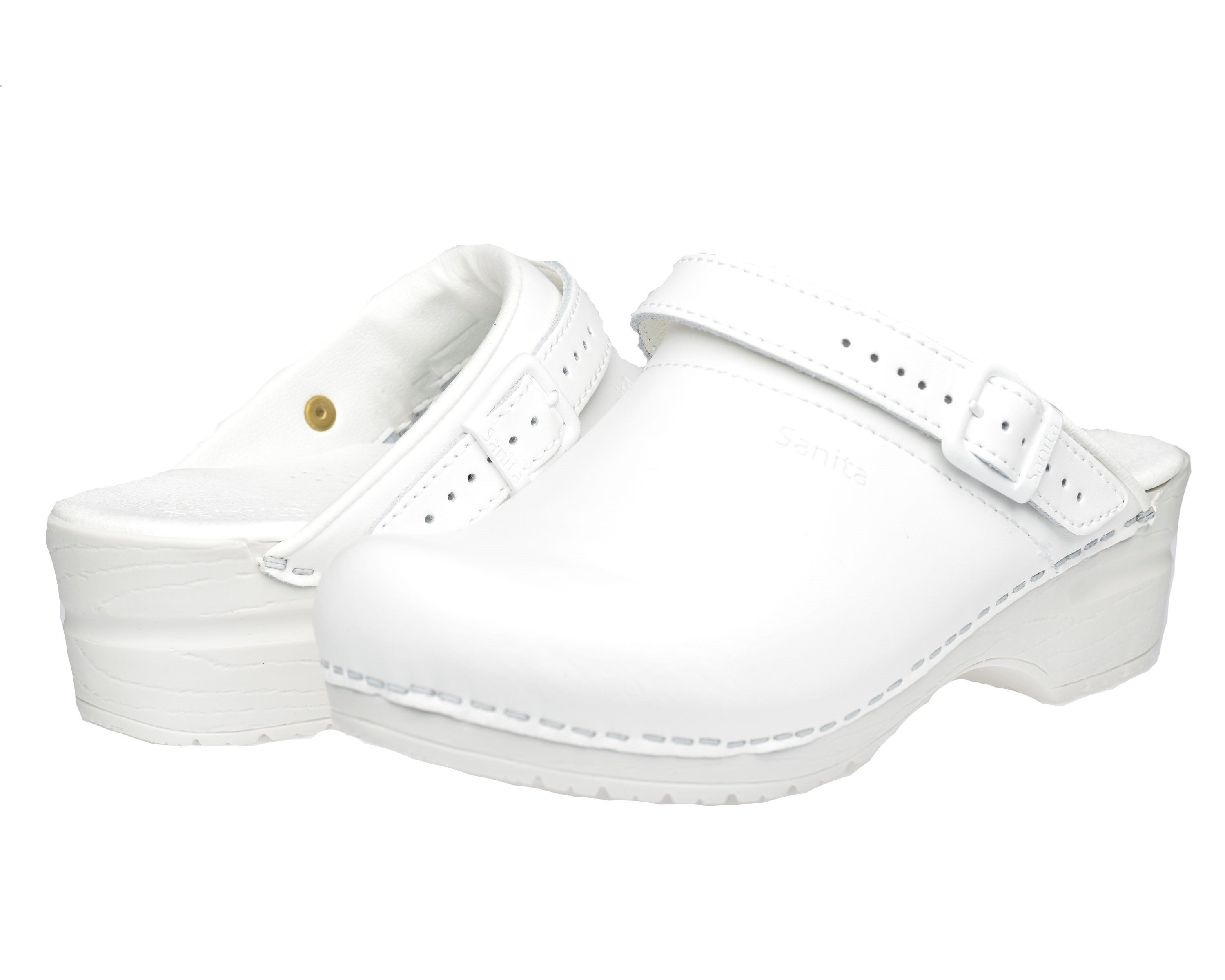 Sanita Flex 38 - Klompen - Wit - 47