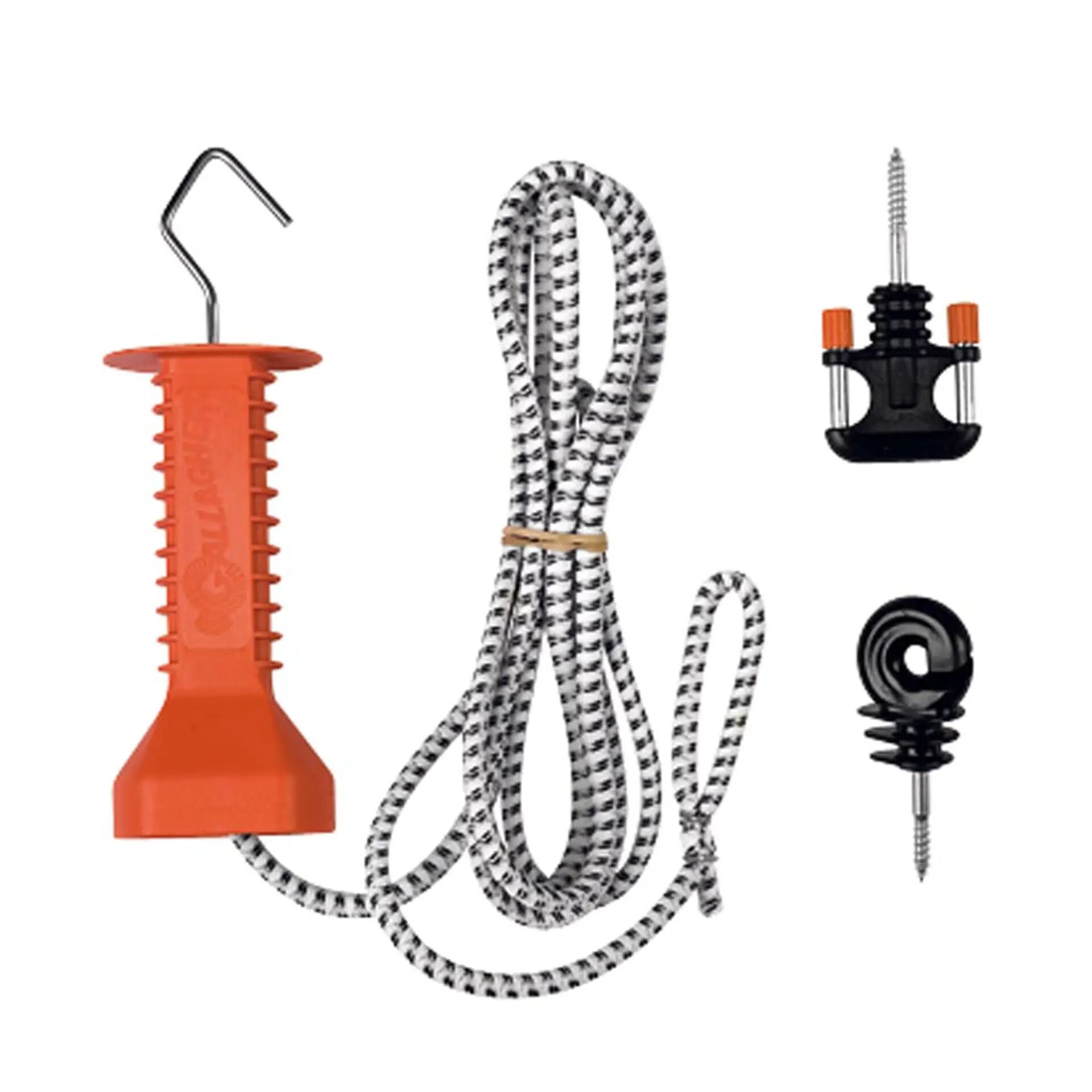 Gallagher Cord - Doorgangsset - 25.5 cm - 3 Meter - Oranje - 18 cm Gallagher Cord - Doorgangsset - 25.5 cm - 3 Meter - Oranje - 18 cm