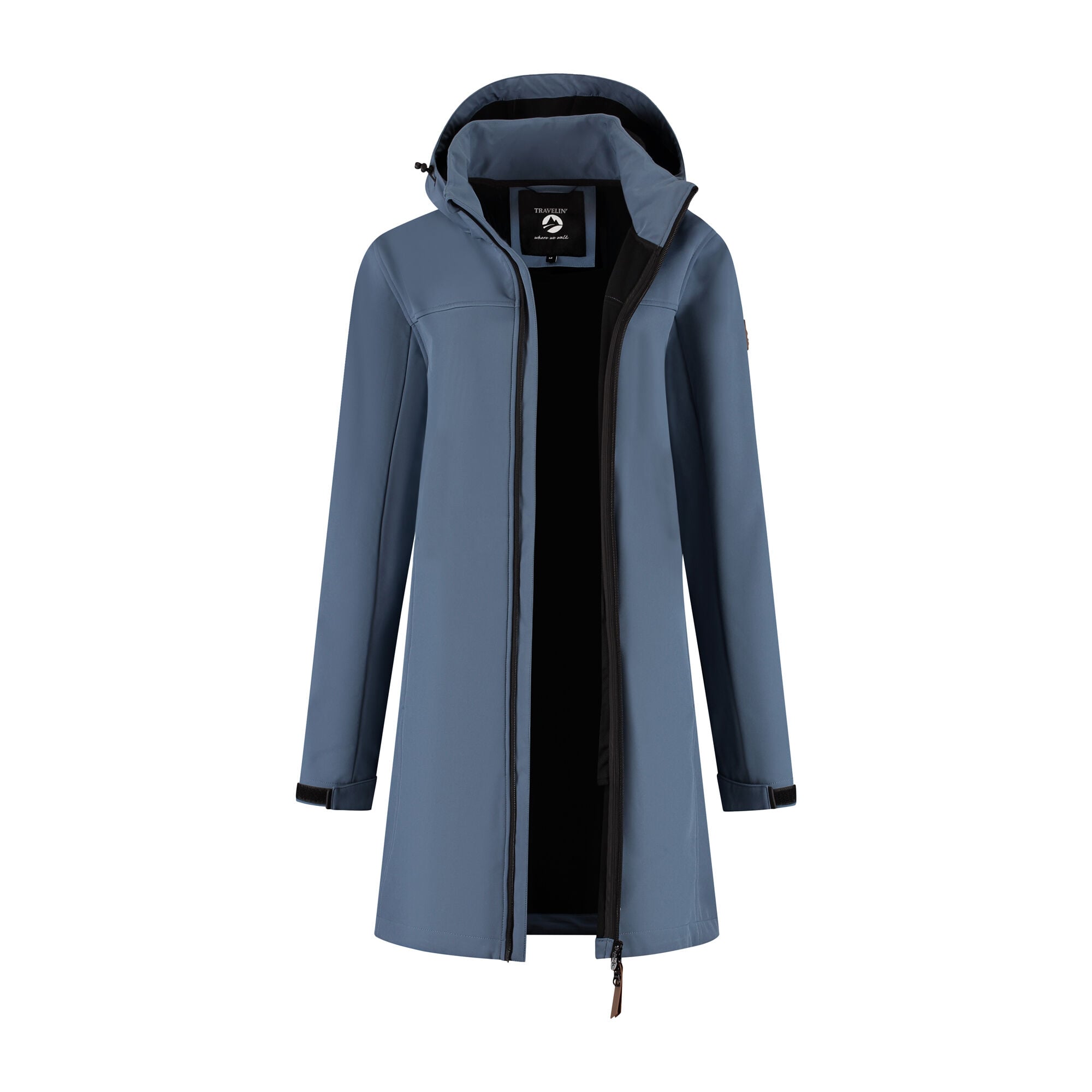 Travelin Marja - Jas - Blauw - S