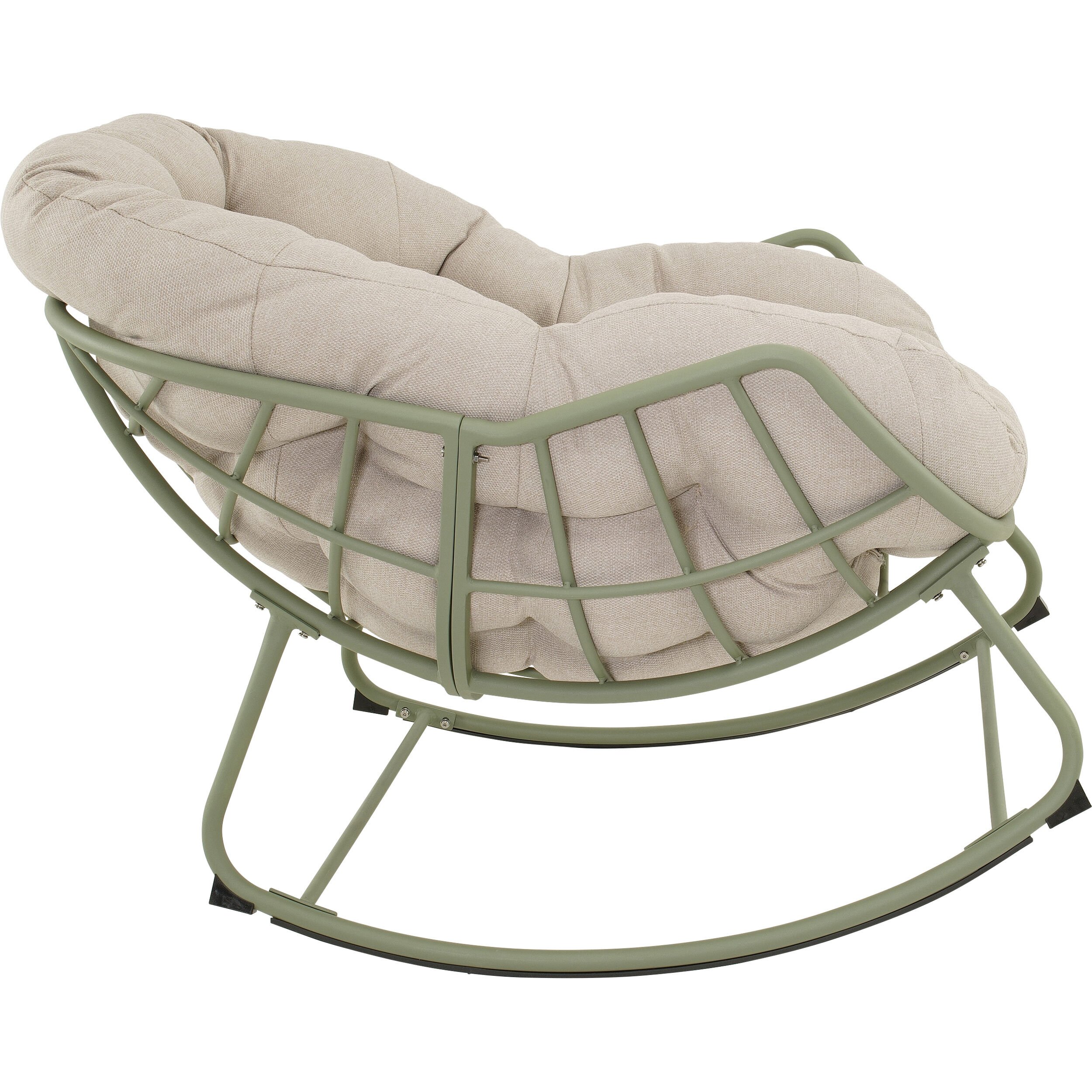 Lesli Living Cozy - Schommelstoel - 97x12.8x50 cm