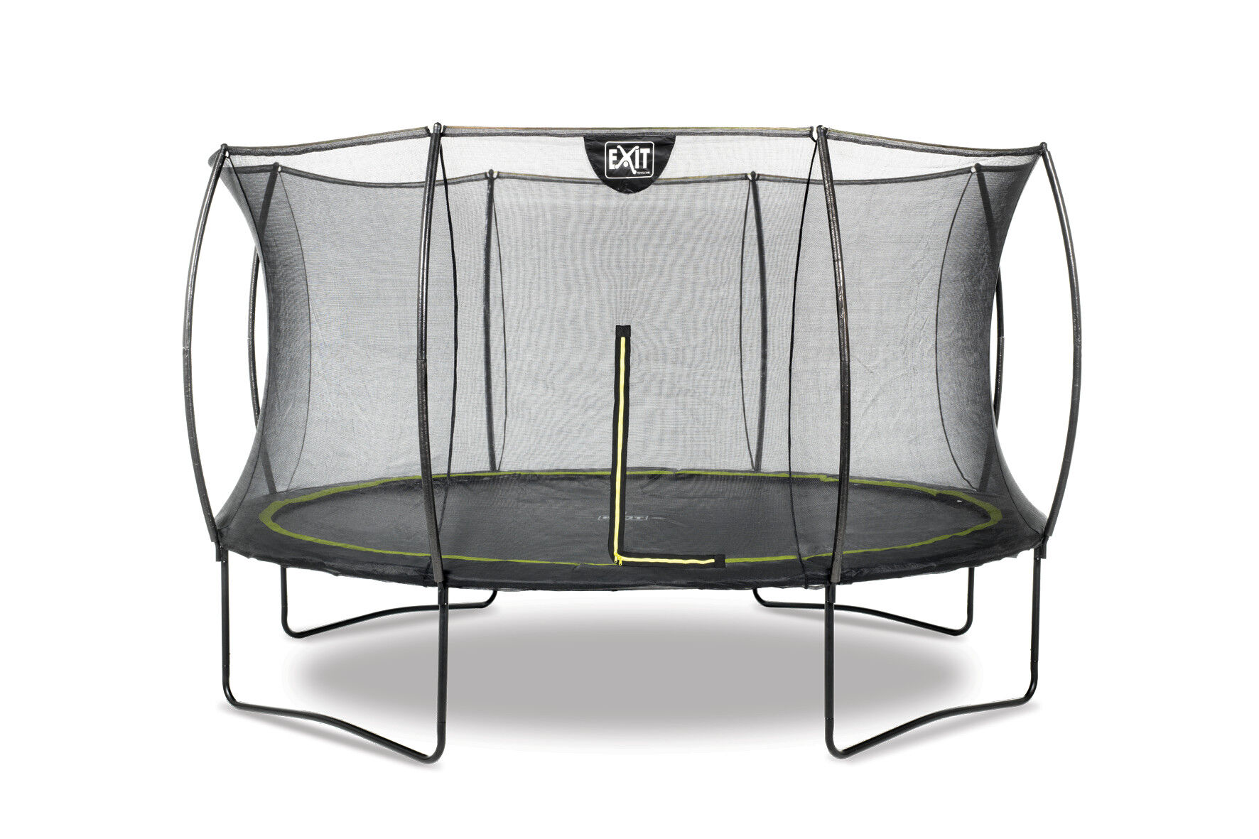 EXIT Silhouette - Trampoline - Zwart - 366 cm