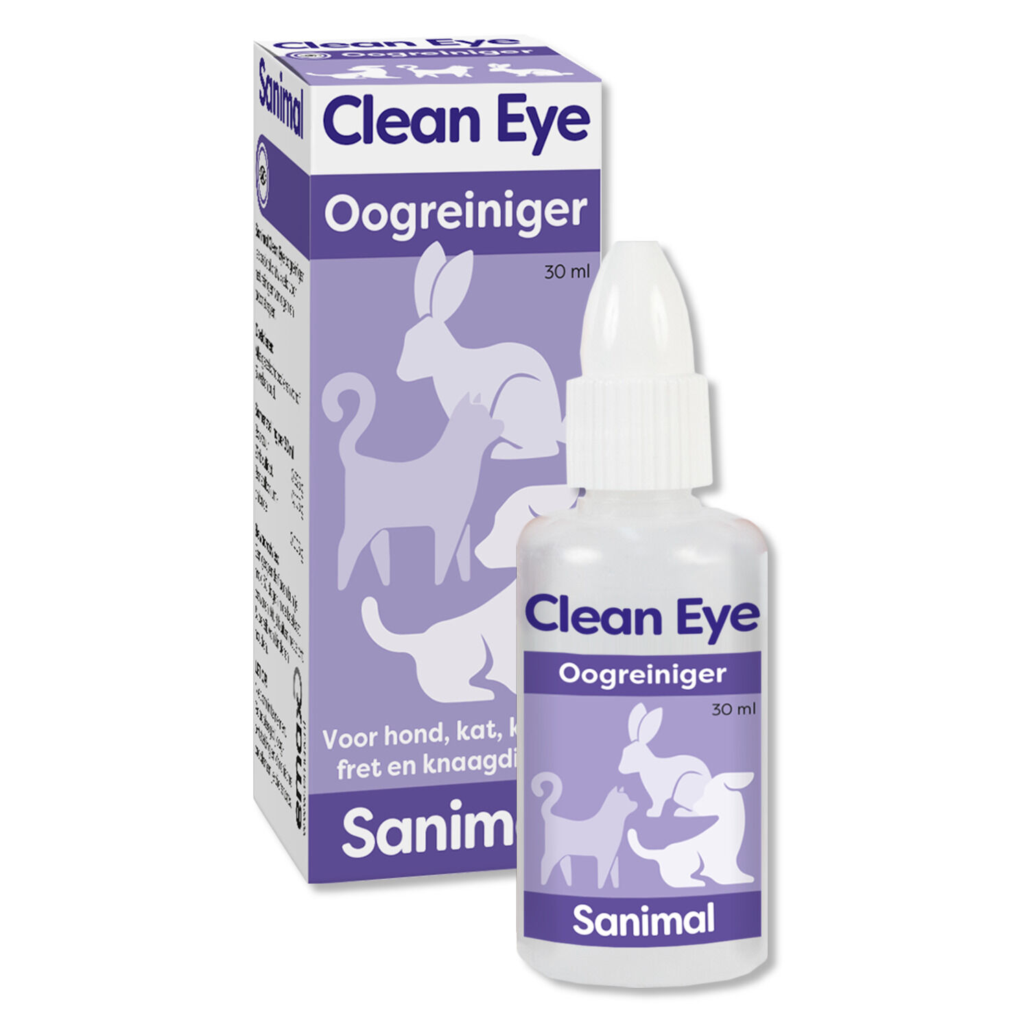 Sanimal Clean Eye - Oogverzorging