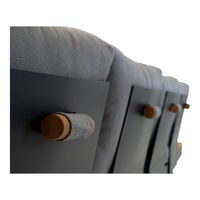 Lesli Living Barbados - Loungeset - Antraciet - 1x245x1 cm