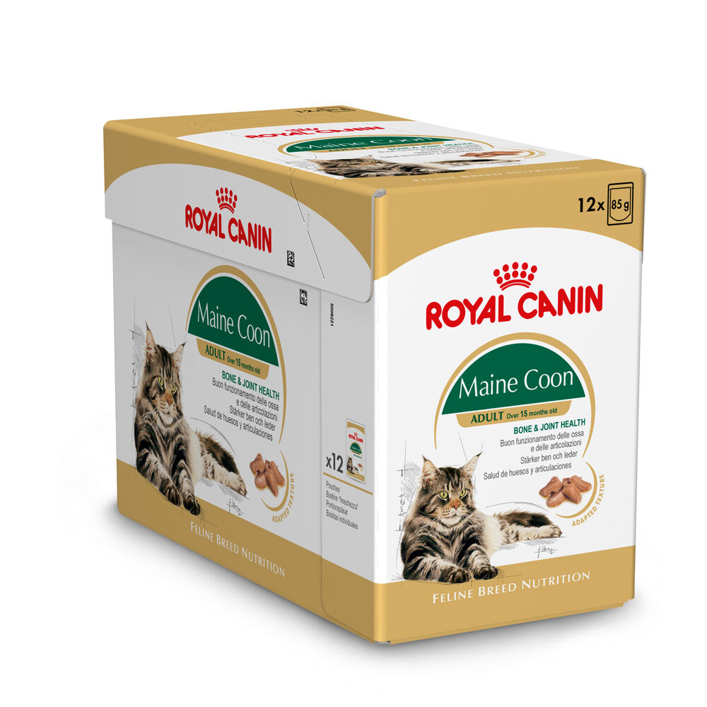 Royal Canin Maine Coon Adult Pouch - Kattenvoer Royal Canin Maine Coon Adult Pouch - Kattenvoer