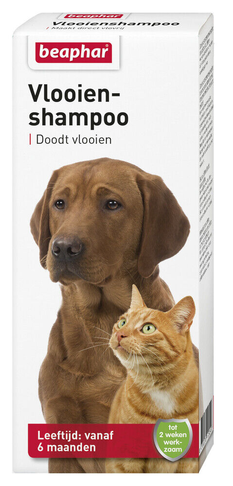 Beaphar Knock-Down - Anti Vlooienshampoo Hond en Kat