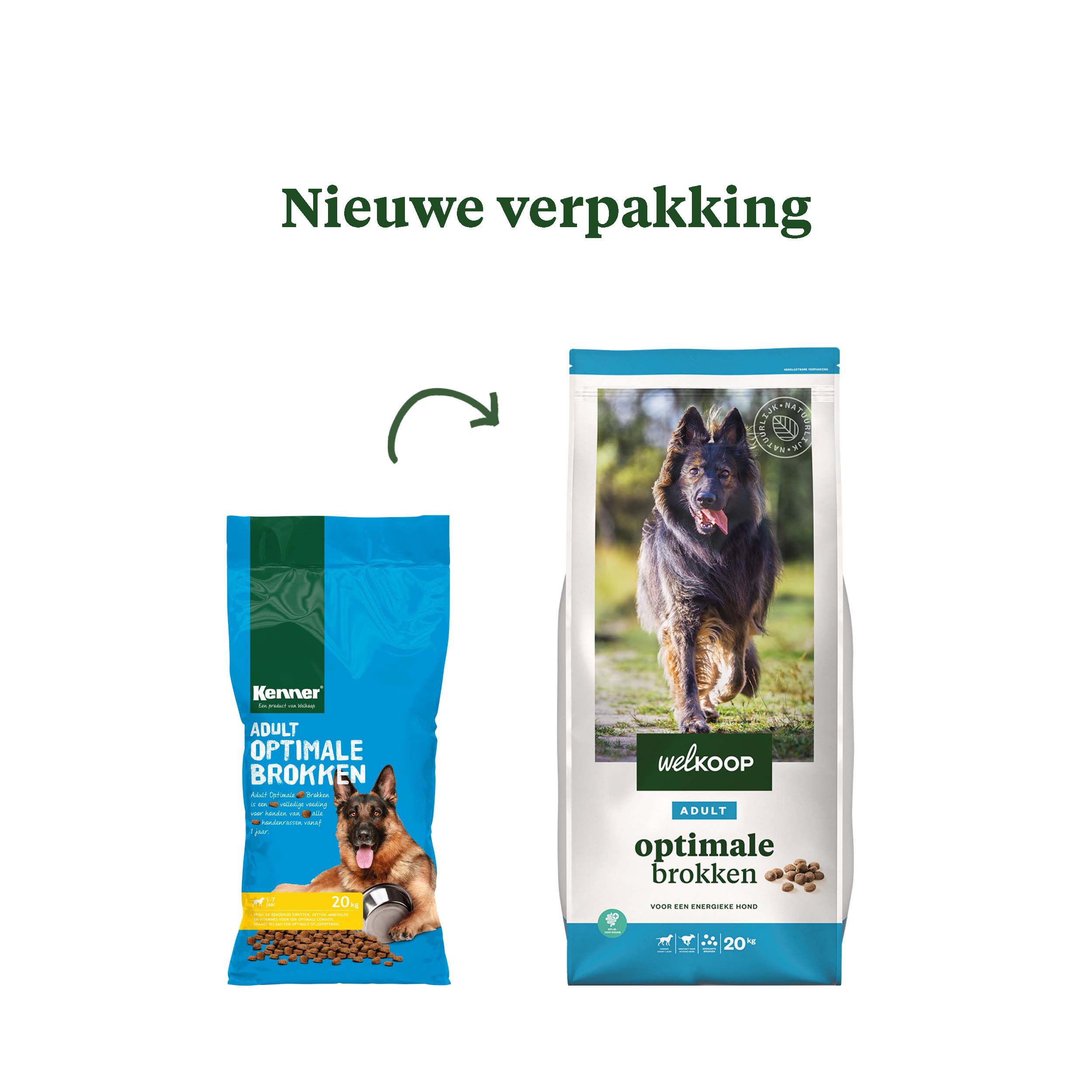 Welkoop Adult Optimale Krokante brokken - Hondenvoer - 20 Kilogram - Onbekend