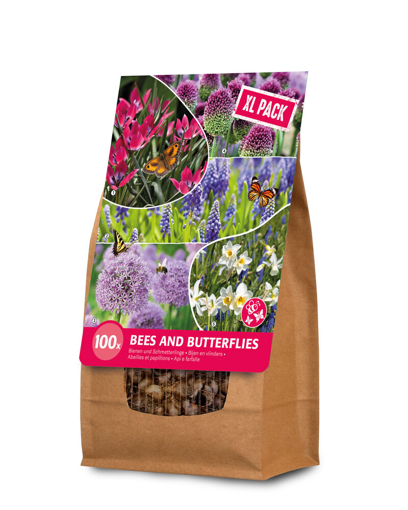 Florex Bloembollenmix Bij en Vlindervriendelijk - Bloembollen - XL zak Florex Bloembollenmix Bij en Vlindervriendelijk - Bloembollen - XL zak