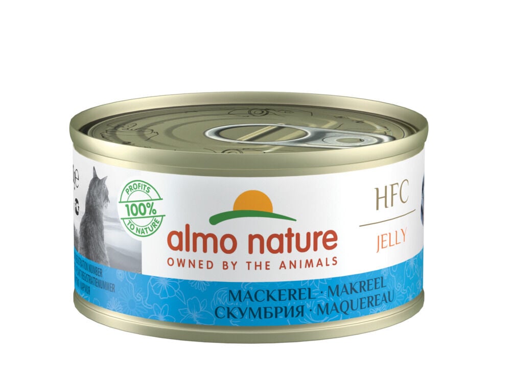 Almo Nature HFC Jelly - Kattenvoer - 70 Gram - Makreel Almo Nature HFC Jelly - Kattenvoer - 70 Gram - Makreel