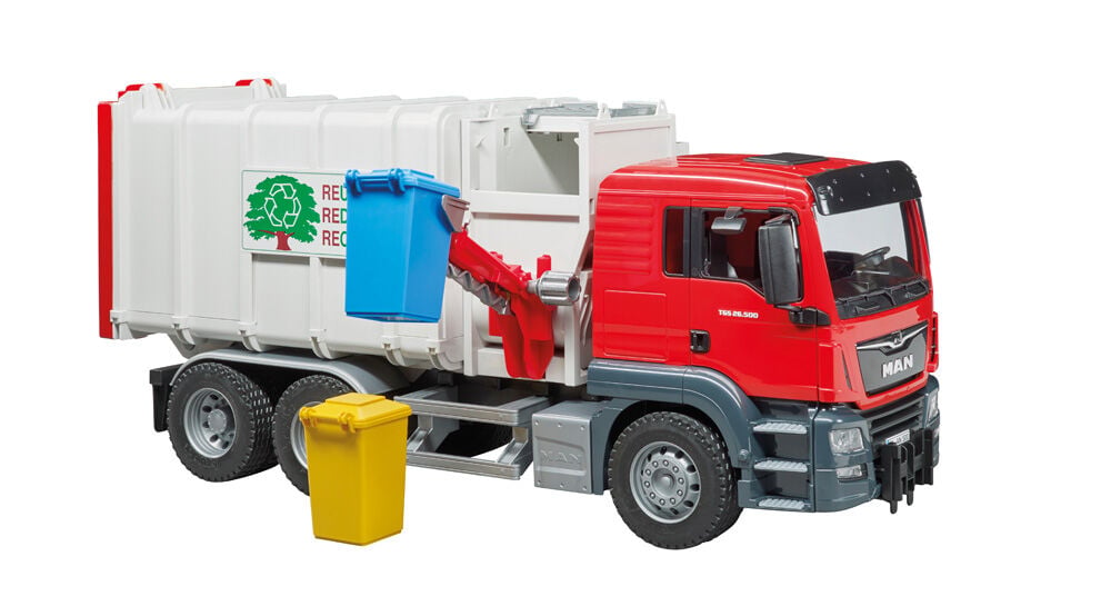Bruder MAN TGS vuilniswagen 1:16 - Vrachtwagens & auto's