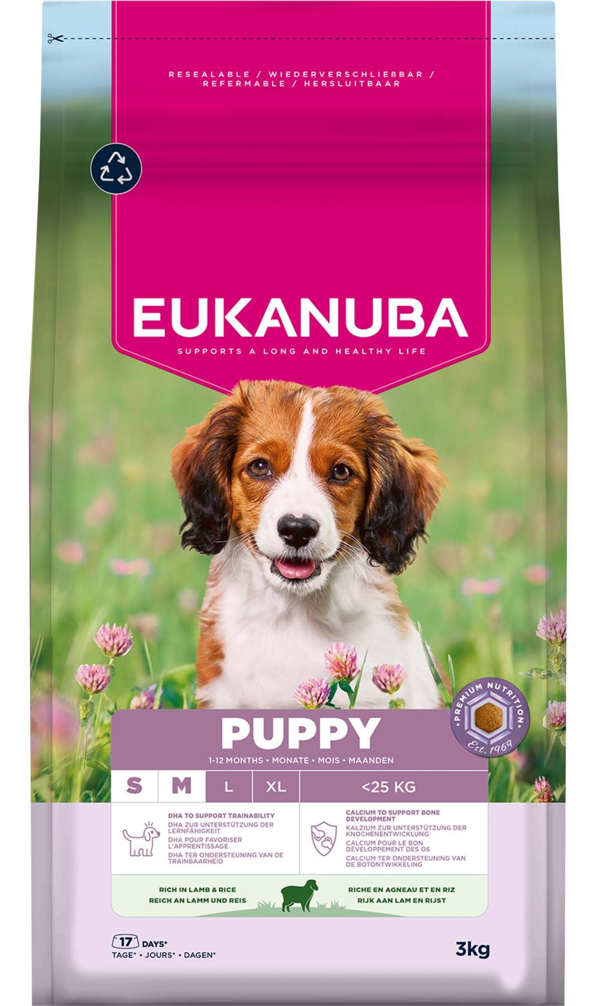 Eukanuba Puppy Small/Medium - Hondenvoer Eukanuba Puppy Small/Medium - Hondenvoer