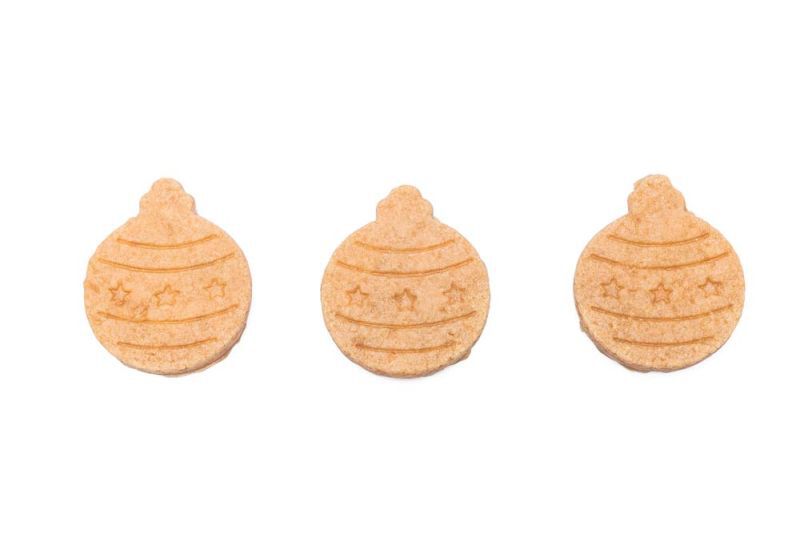 Beeztees Kerstballen - Hondensnack - 160 Gram - kip