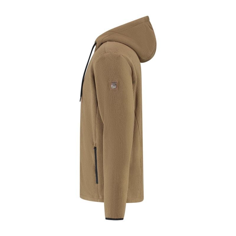 Travelin Karlson - Fleecevest - Bruin - M