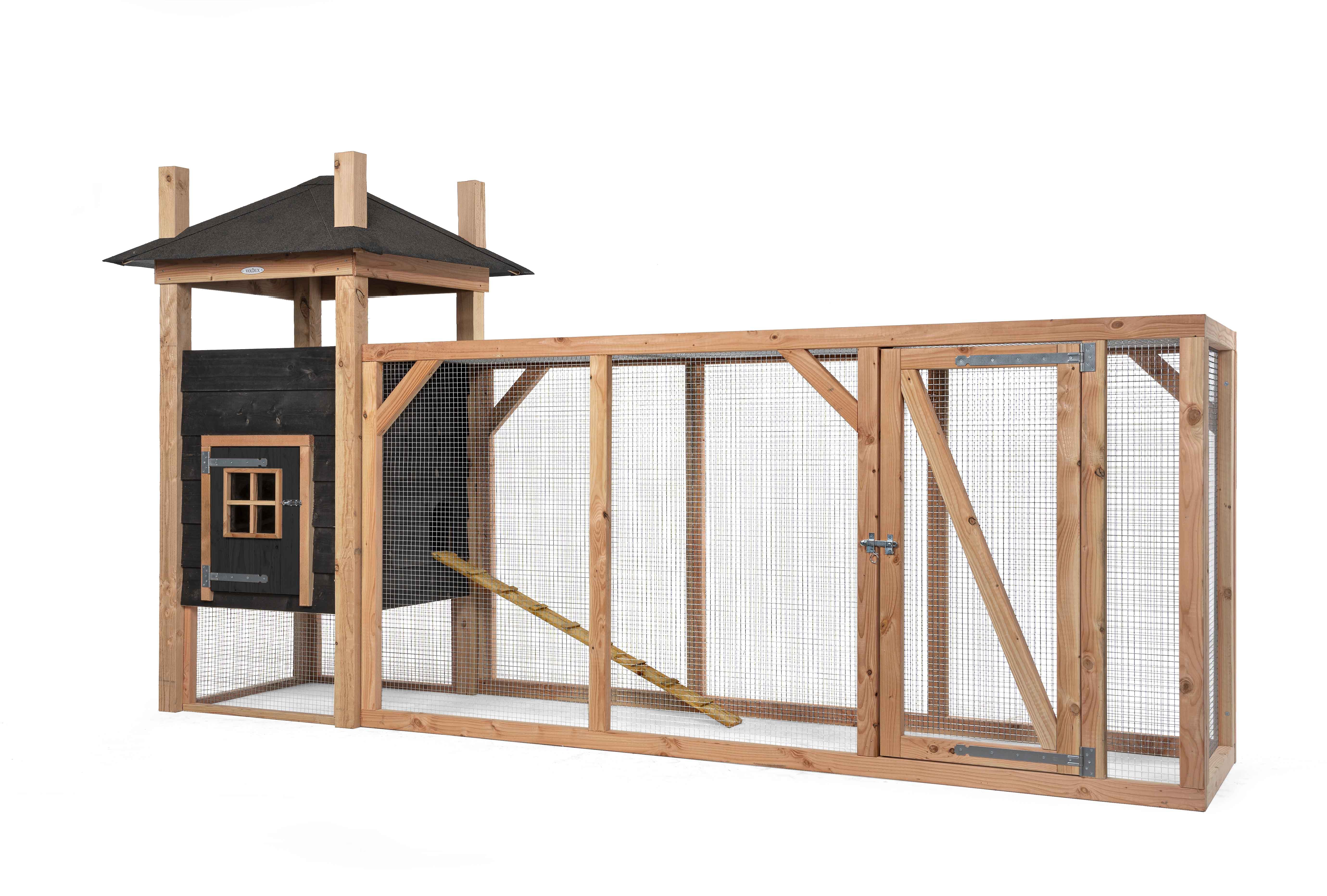 Voldux Hooiberg Bert XL - Kippenhok met ren