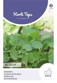 Hortitops Waterkers Nasturtium officinale Waterkers - Kruidenzaden