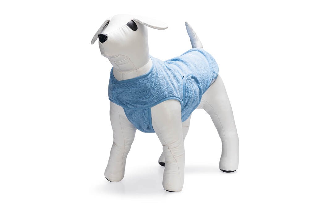 Beeztees Aras - Hondenbadjas - blauw - S/m Beeztees Aras - Hondenbadjas - blauw - S/m
