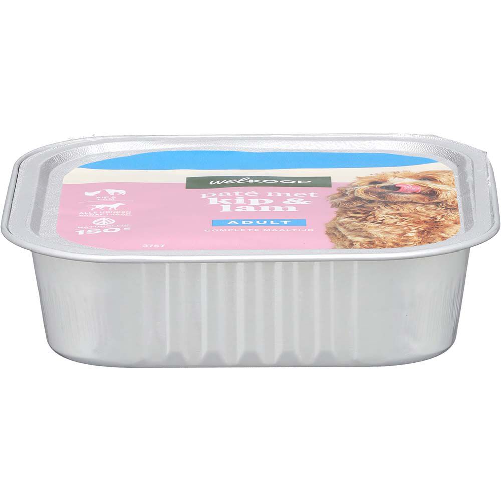 Welkoop Paté  - Hondenvoer - 150 Gram - lam